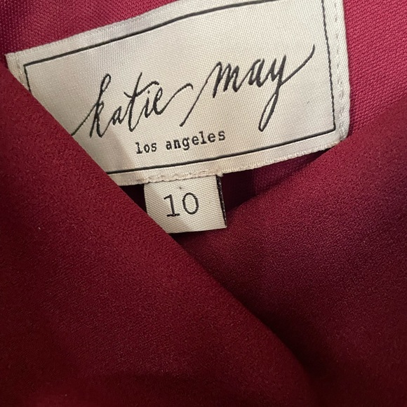 Katie May One Shoulder Formal Dress size 10 - Picture 3 of 3